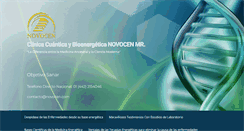 Desktop Screenshot of novocen.com